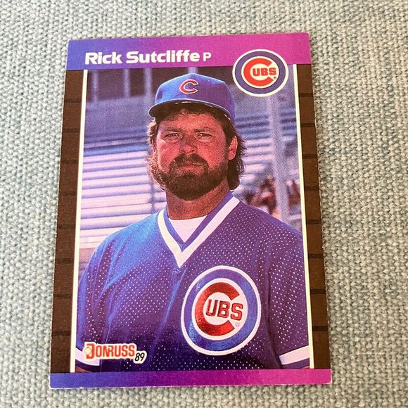Donruss Other - 1989 Donruss Chicago Cubs Baseball Card Trading Card